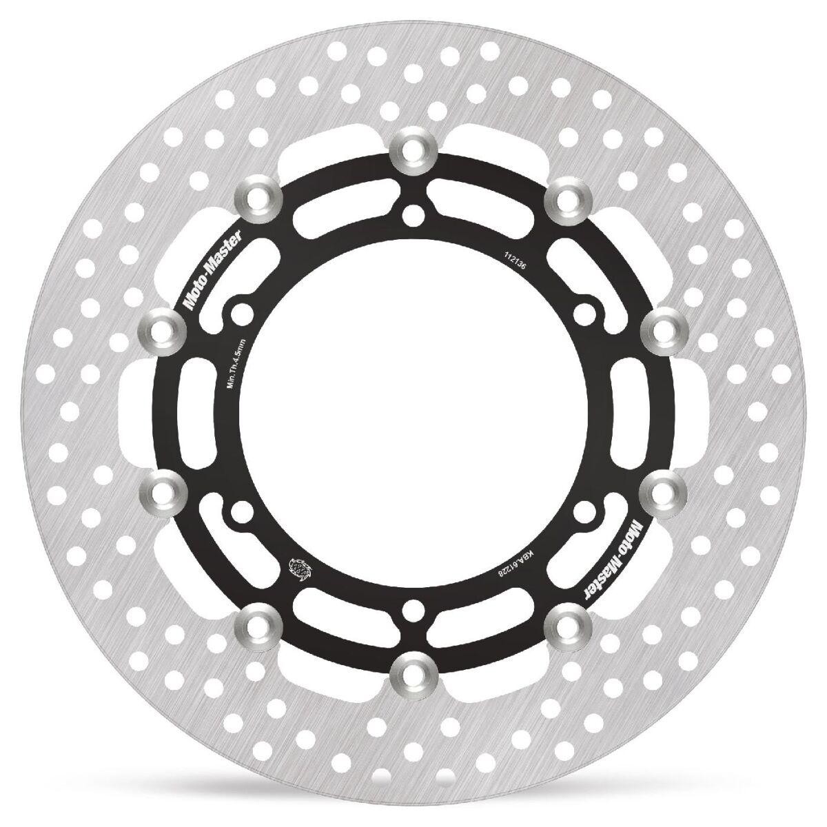 Moto Master 112136 - Moto Master Halo Series Floating Brake Disc for Yamaha BT 1100 2002-2006 - Front