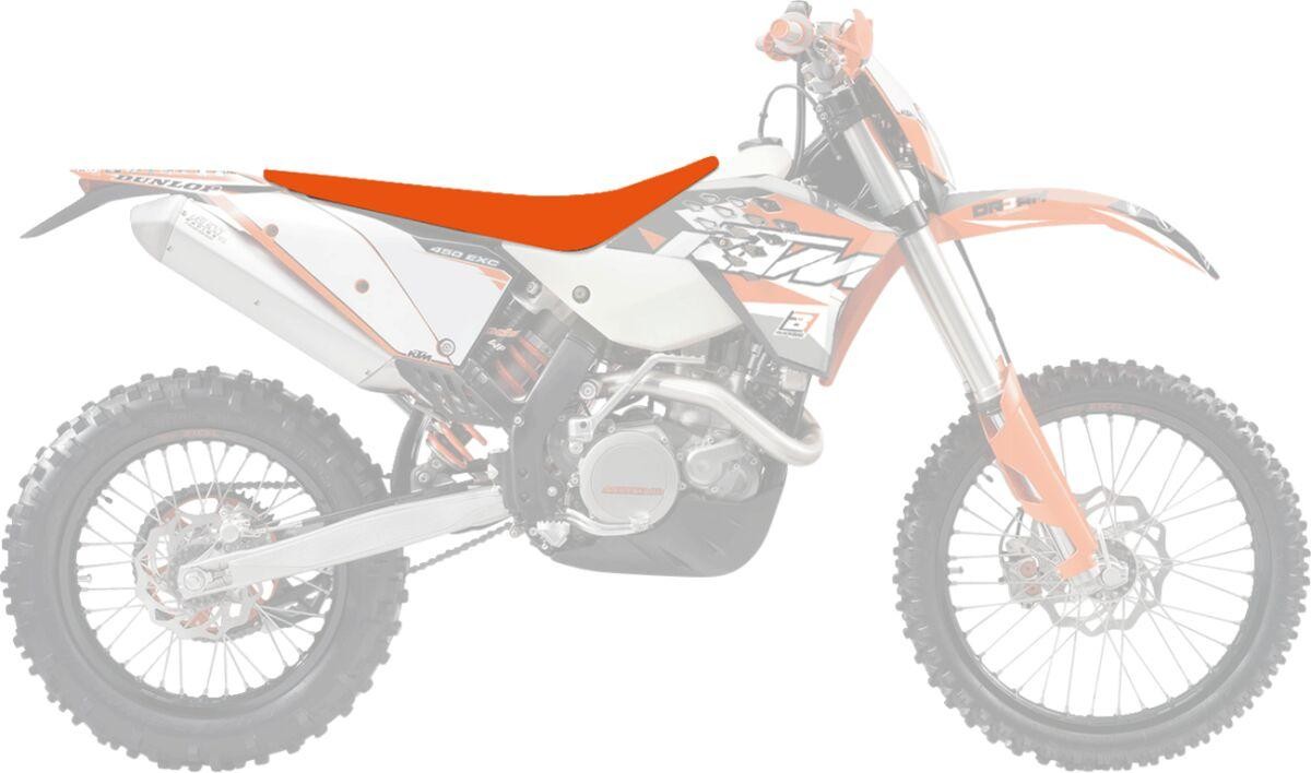 1518G/01 - Blackbird Pyramid Seat Cover - KTM EXC 2008-11, SXF 2007-10, SX 125/150/250 2007-10 - Orange - image 2