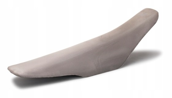 Blackbird 4504S seat foam in a smooth, gray finish, designed for KTM EXC 2008-11 and SX/SXF 125/250/450/505 models from 2007-10, featuring a streamlined shape for comfort.