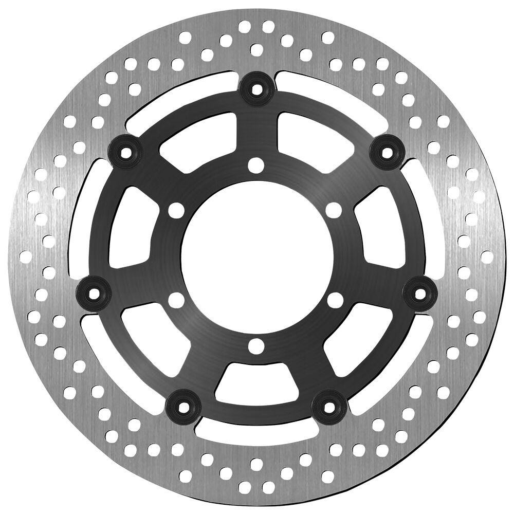 SBS 5165 - SBS Stainless Steel Front Brake Disc for Honda CB 900 F 2002-2006 - Black/Silver