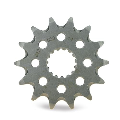 Moto Master 610221114 - Moto Master Steel Ultralight Front Sprocket for Suzuki DR250 1990-1993 Front 14T