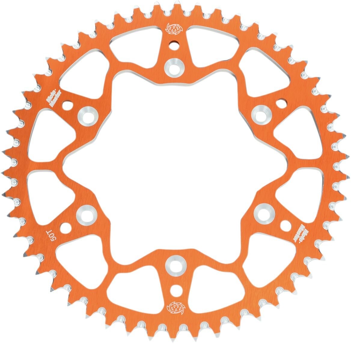 Moto Master 620292540 - Moto Master 7075 Racing Sprocket for Gas Gas MC50 2023-2025 Rear Orange 40T
