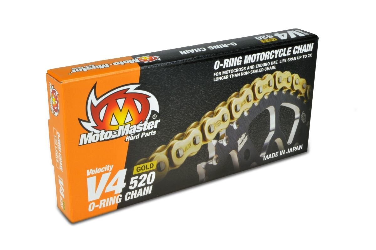 Moto Master 652002 - Moto Master 520 V4 Chain Gold - 120L
