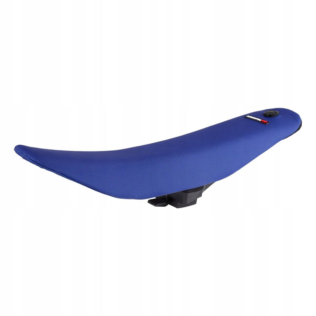 Polisport Complete PMD Seat in blue for Yamaha YZ 125/250 (2022-2025), featuring a textured surface and a streamlined design for enhanced comfort and performance.