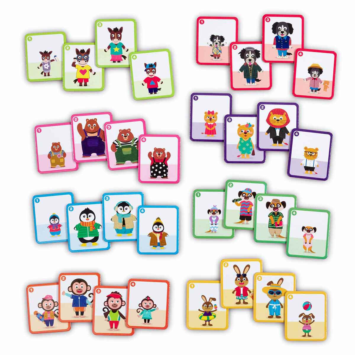 Addo Games Happy Families Mini Card Game - image 2