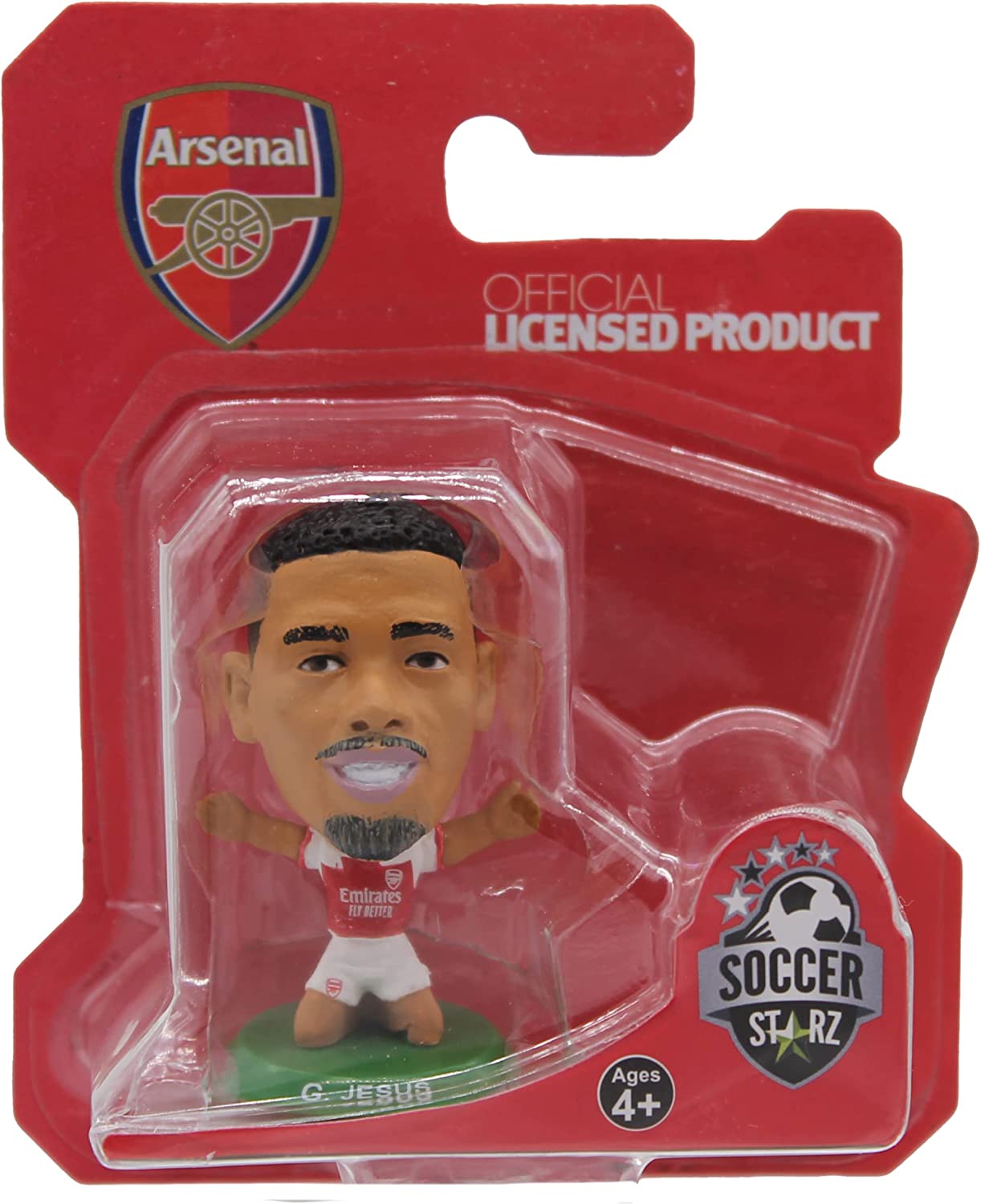 Arsenal Gabriel Jesus Home Kit Figurine, Multicolor - image 3