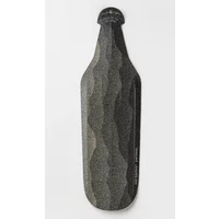 "Black and gray Ass Saver Big Saddle Mudguard with wavy pattern and text, designed for bicycle rear protection"
