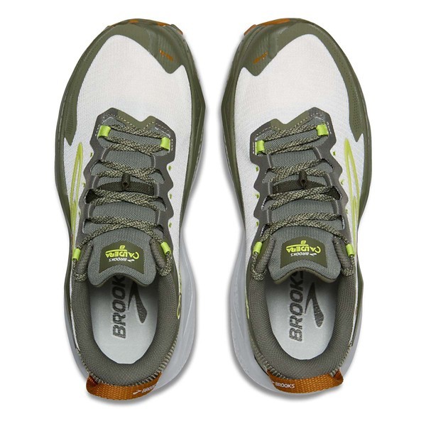 Brooks Caldera 8 Mens | Dusty Olive/lime/oyster - Green / Standard / 13 - image 4