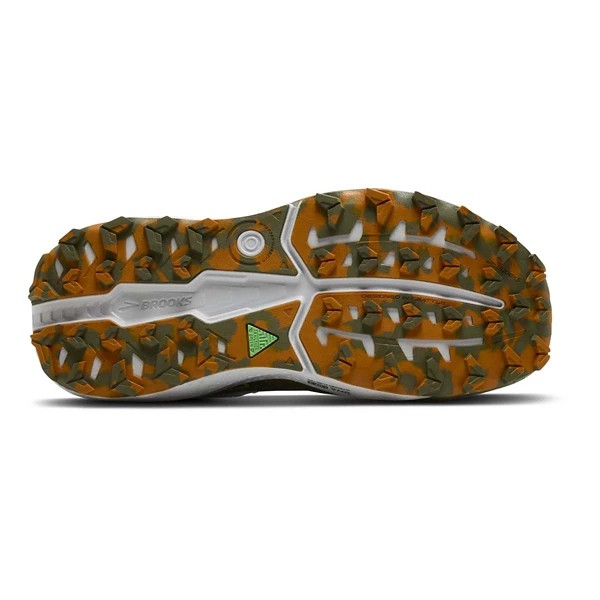 Brooks Caldera 8 Mens | Dusty Olive/lime/oyster - Green / Standard / 13 - image 5