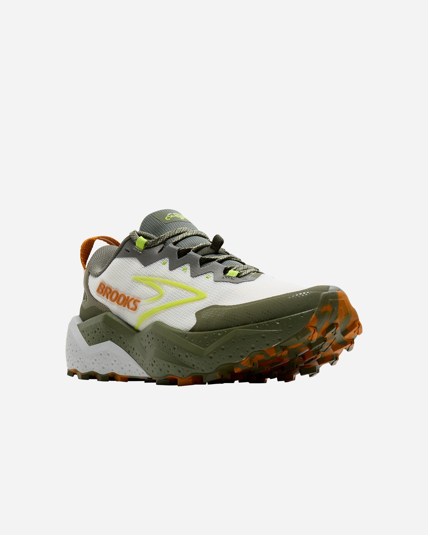 Brooks Caldera 8 Mens | Dusty Olive/lime/oyster - Green / Standard / 6.5 - image 2