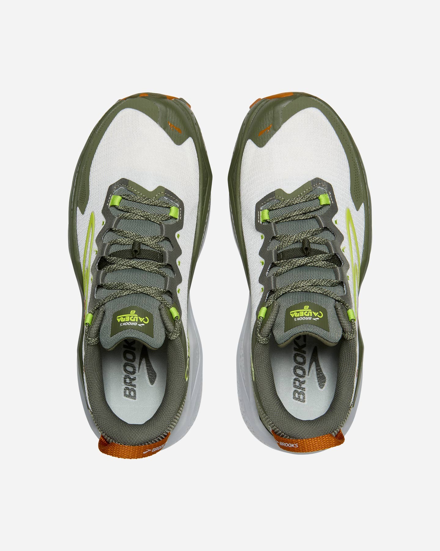 Brooks Caldera 8 Mens | Dusty Olive/lime/oyster - Green / Standard / 6.5 - image 4