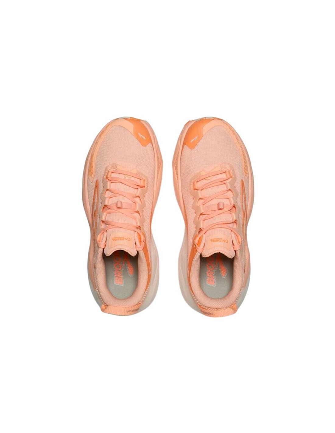 Brooks Caldera 8 Womens | Peach/peach/coconut - Peach / 4 / Standard - image 3