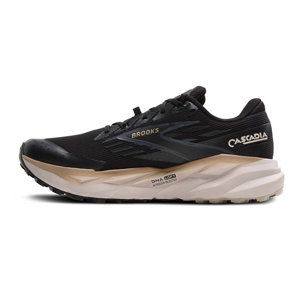 Brooks Cascadia 19 GTX Mens | Black/Ebony/Chateau Gray - Black / Standard / 12 - image 2