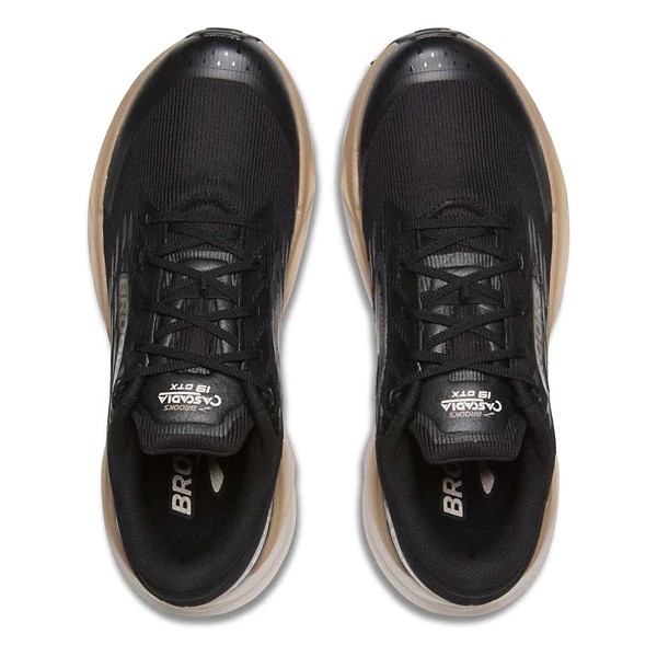Brooks Cascadia 19 GTX Mens | Black/Ebony/Chateau Gray - Black / Standard / 12 - image 4