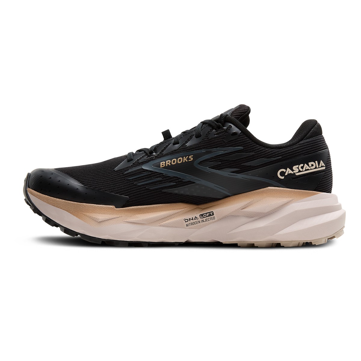 Brooks Cascadia 19 GTX Mens | Black/Ebony/Chateau Gray - Black / Standard / 9.5 - image 2