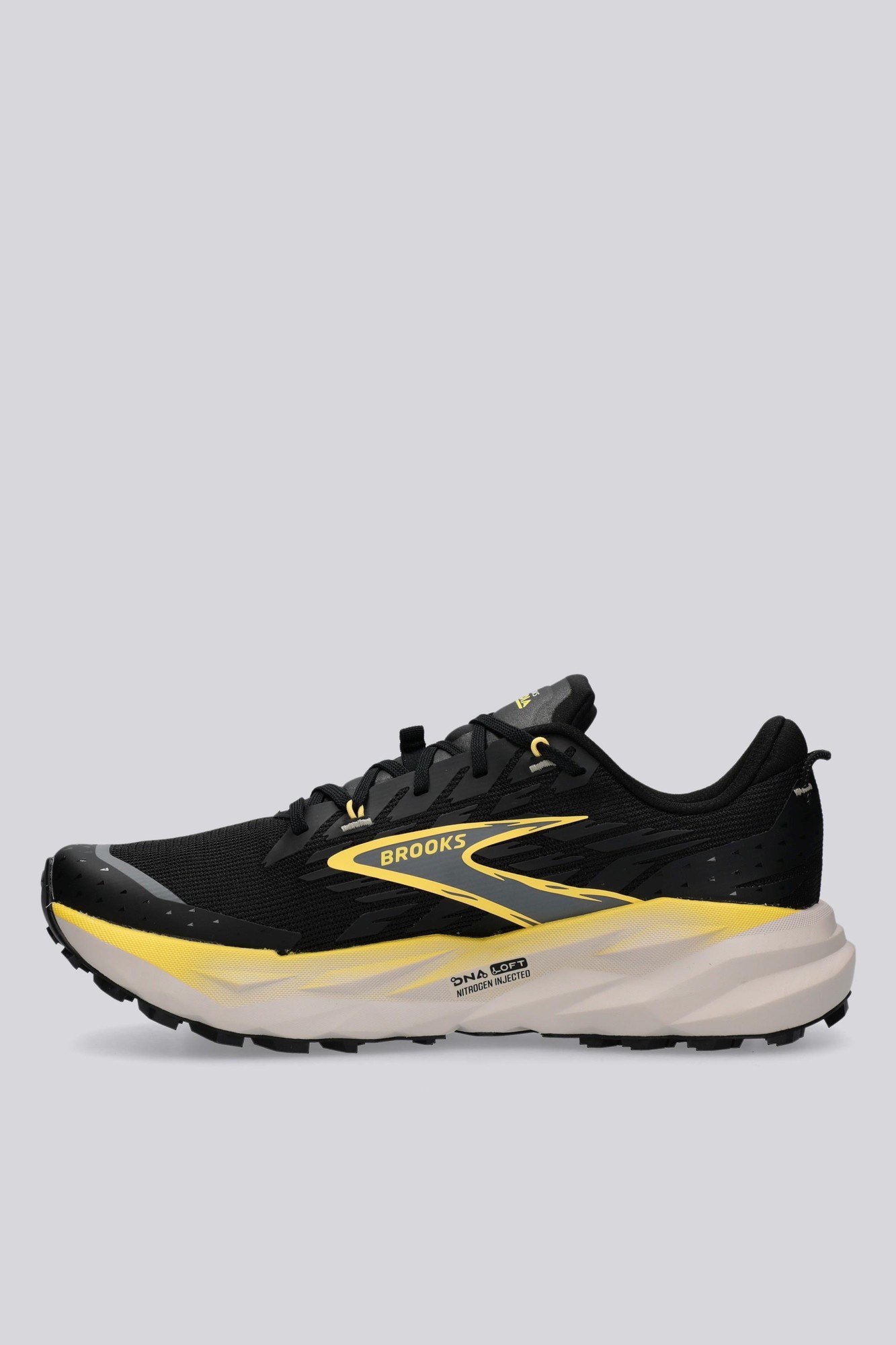 Brooks Cascadia 19 Mens | Black/yellow/chateau - Black / 6 / Standard - image 3