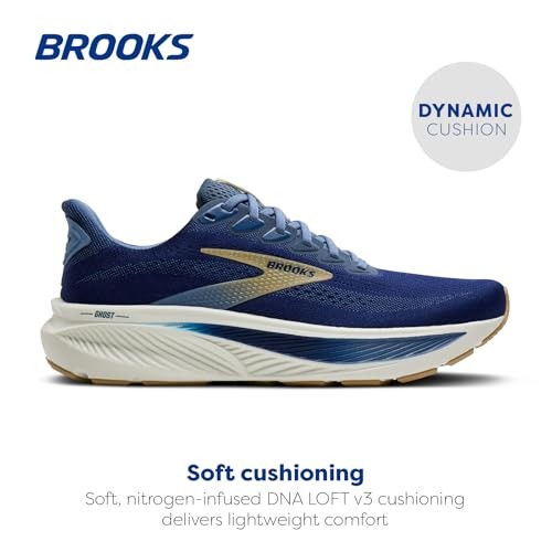 Brooks Ghost 17 Mens | Beacon Blue/moonlight/starfish - Navy / 6 / Standard - image 2