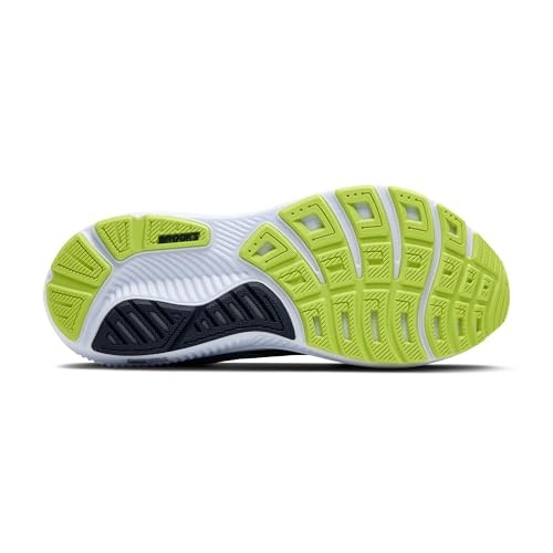 Brooks Ghost 17 Mens | Peacoat/lime/blue - Navy / Standard / 9 - image 5