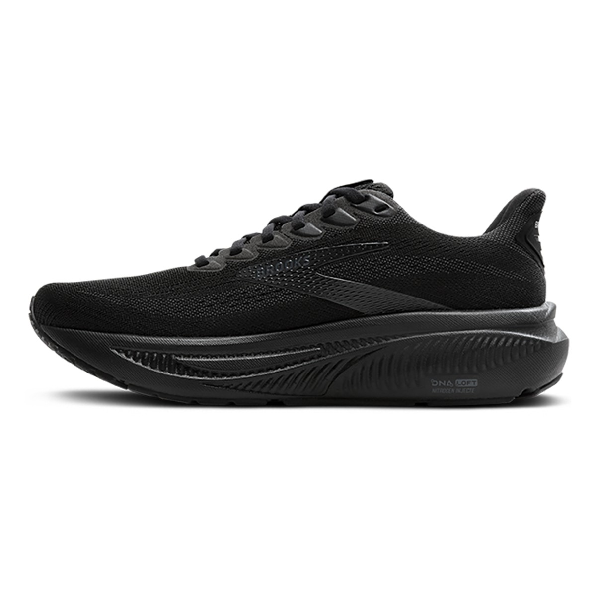 Brooks Ghost 17 Womens | Black/black/ebony - Black / Standard / 4 - image 3