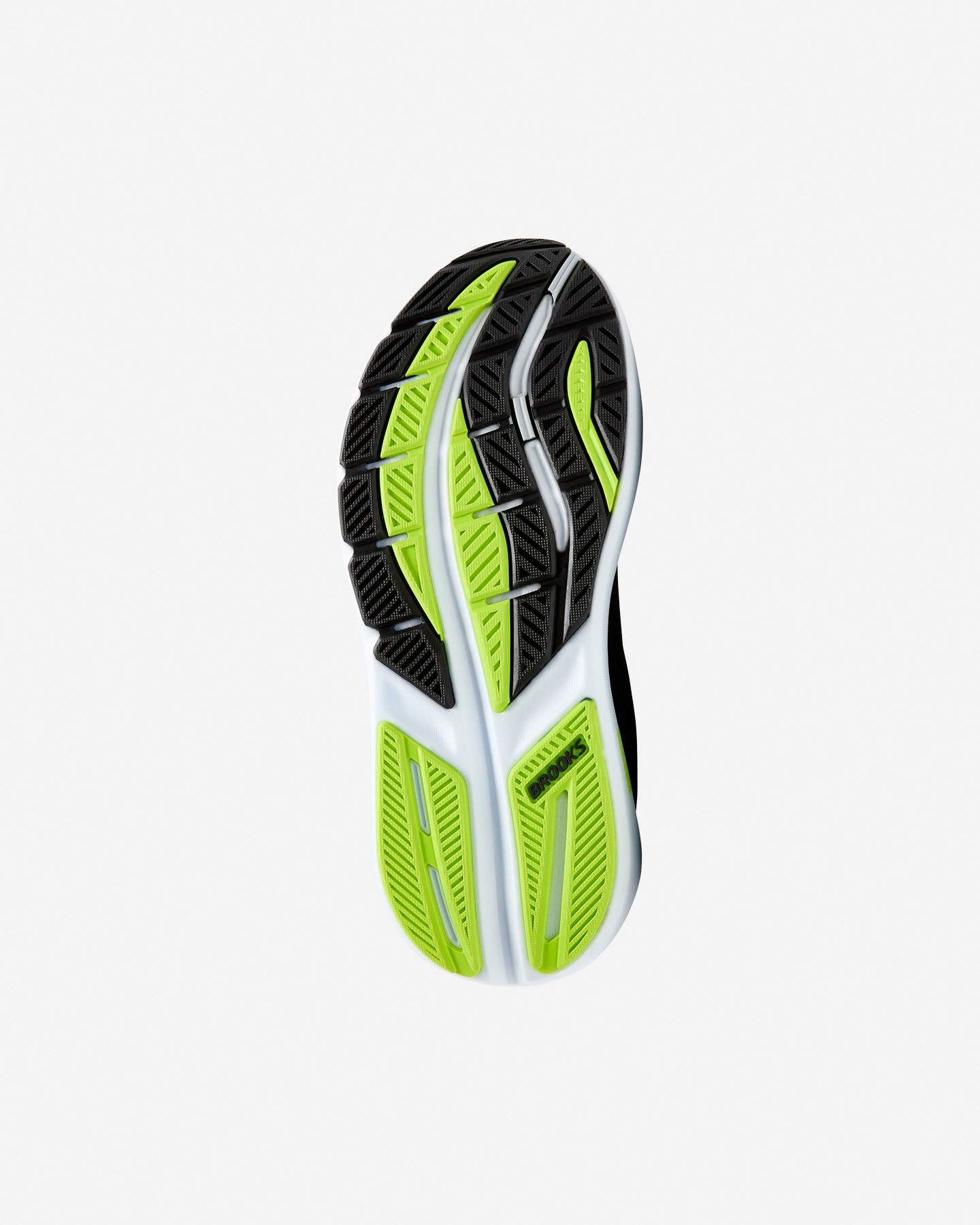 Brooks Ghost Max 3 Mens | Black/Navy/Acid Lime - Black / Standard / 7 - image 3