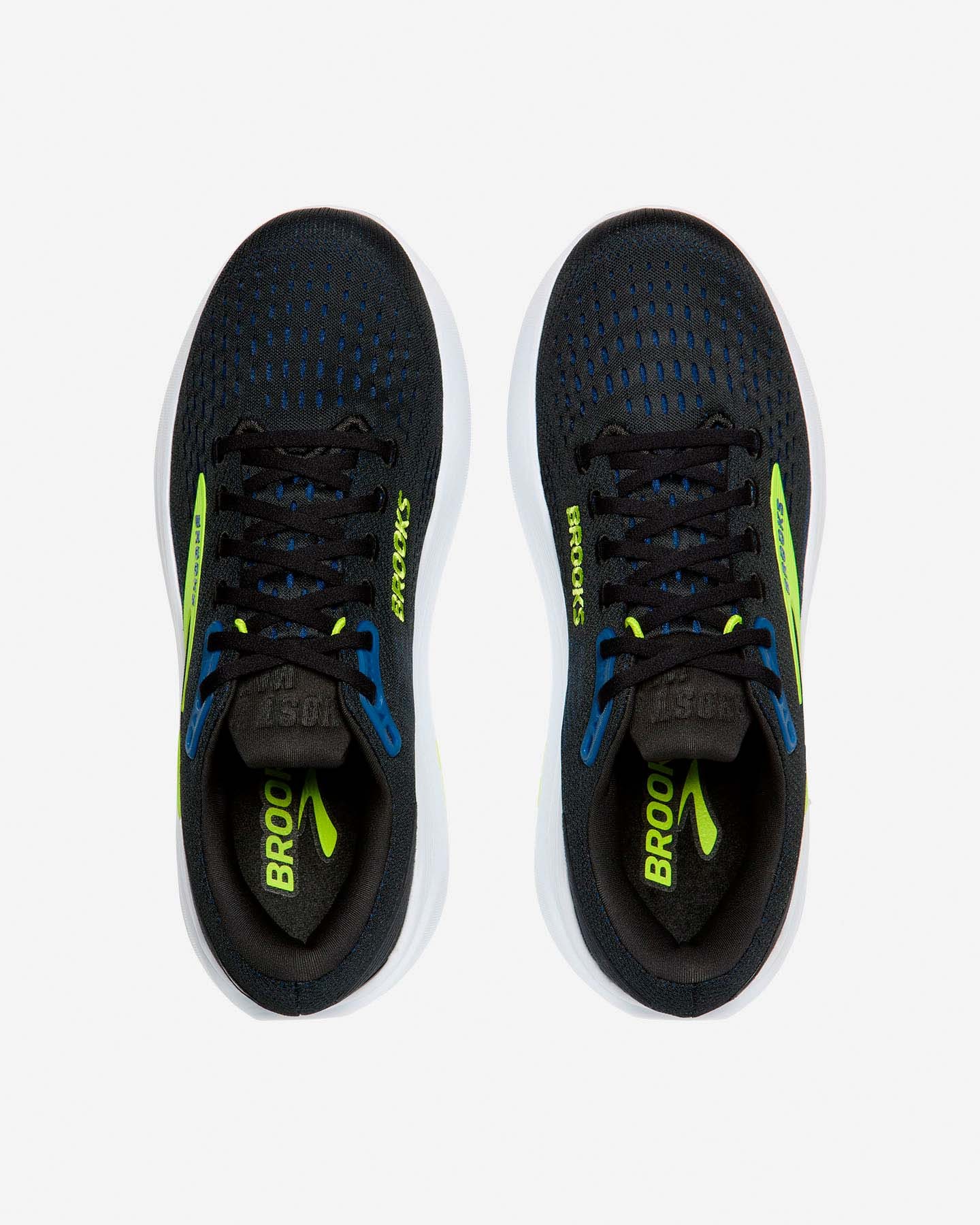Brooks Ghost Max 3 Mens | Black/Navy/Acid Lime - Black / Standard / 7 - image 4