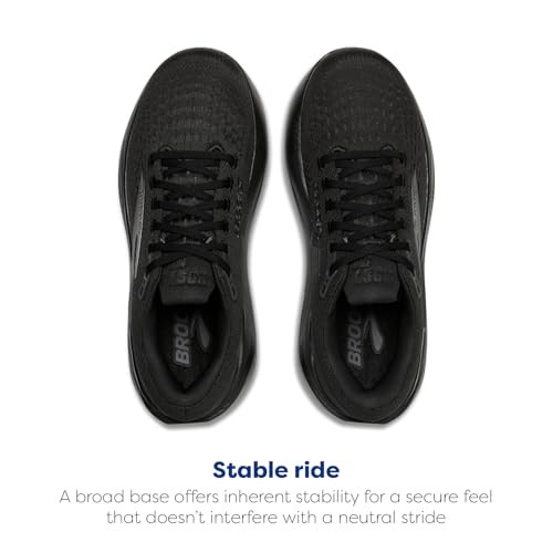 Brooks Ghost Max 3 Womens | Black/Black/Ebony - Black / Standard / 3 - image 4