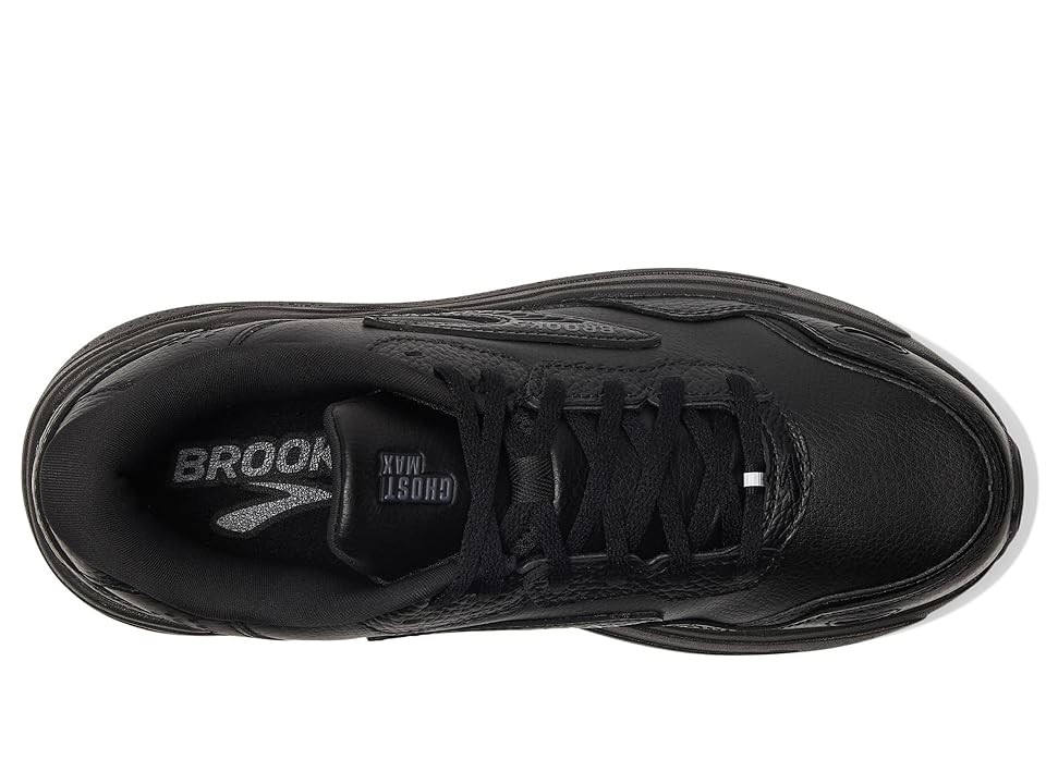 Brooks Ghost Max L Mens Walking Shoes | Black/black - Black / Wide / 7 - image 2