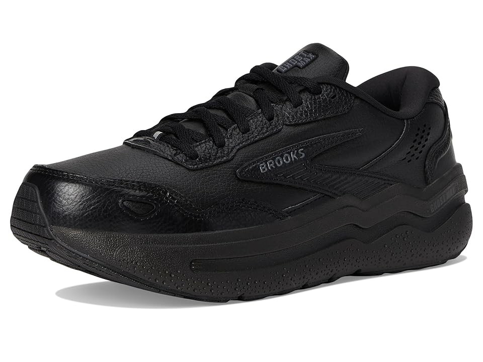 Brooks Ghost Max L Mens Walking Shoes | Black/black - Black / Wide / 7 - image 5