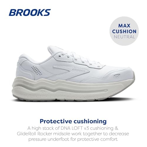 Brooks Ghost Max L Womens | White/white - White / Standard / 4.5 - image 2
