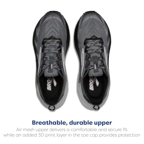 Brooks Ghost Trail Womens | Poppy Seed/Black/Pink - Grey / 7 / Standard - image 4