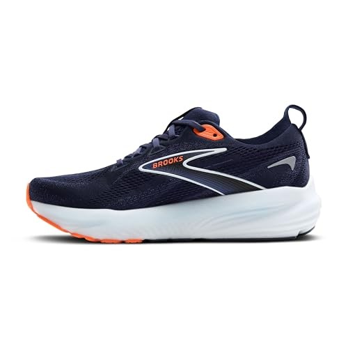 Brooks Glycerin 22 Mens | Peacoat/blue Ribbon/orange - Navy / Standard / 8.5 - image 5