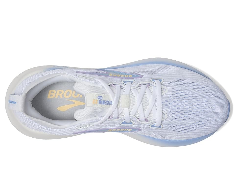 Brooks Glycerin 22 Womens | White/Blue Heron/Apricot - White / Standard / 10 - image 2