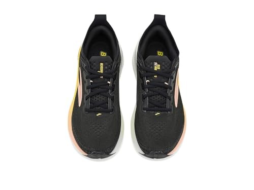 Brooks Glycerin GTS 23 Womens | Black/peach/nightlife - Black / 5.5 / Standard - image 2