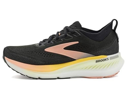 Brooks Glycerin GTS 23 Womens | Black/peach/nightlife - Black / 5.5 / Standard - image 4