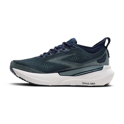 Brooks Glycerin GTS 23 Womens | Spellbound/yucca/pink - Navy / 4 / Standard - image 5