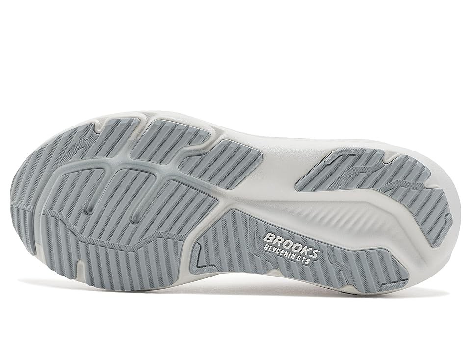 Brooks Glycerin GTS 23 Womens | White/harbor Mist/metallic - White / 10 / Standard - image 4