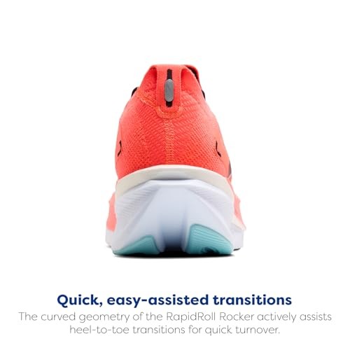 Brooks Hyperion Max 3 Mens | Fiery Coral/black/atomizer - Coral / Standard / 8 - image 3