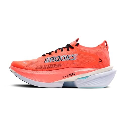 Brooks Hyperion Max 3 Mens | Fiery Coral/black/atomizer - Coral / Standard / 8 - image 5