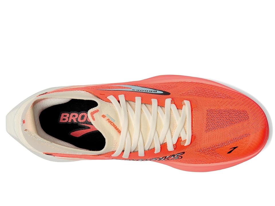 Brooks Hyperion Max 3 Womens | Coconut/fiery Coral/atomizer - Grey / Standard / 3 - image 2