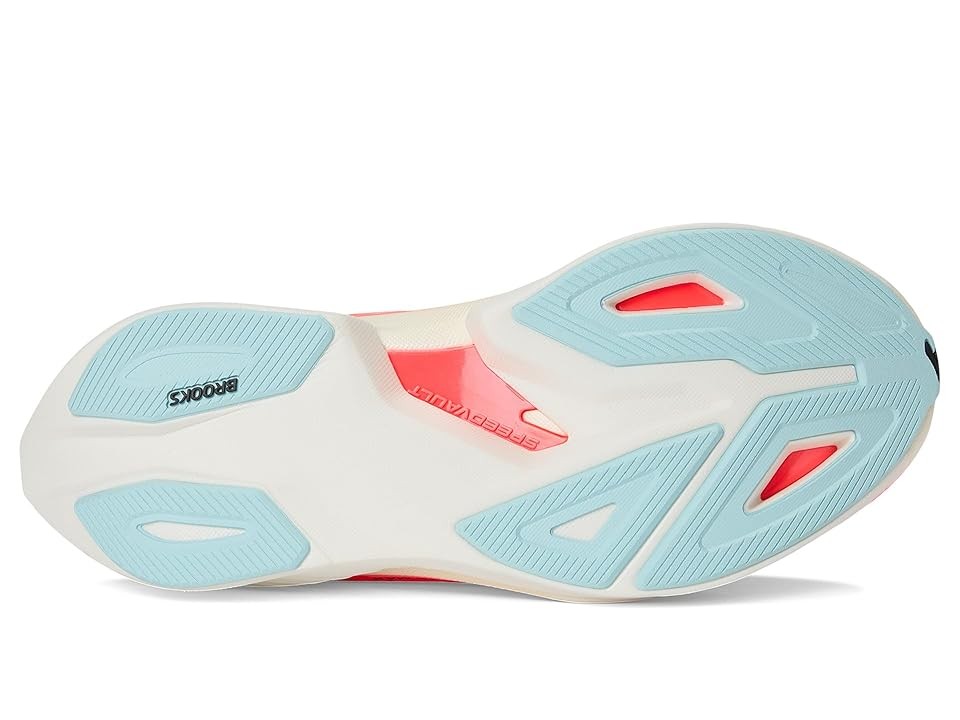Brooks Hyperion Max 3 Womens | Coconut/fiery Coral/atomizer - Grey / Standard / 9.5 - image 3
