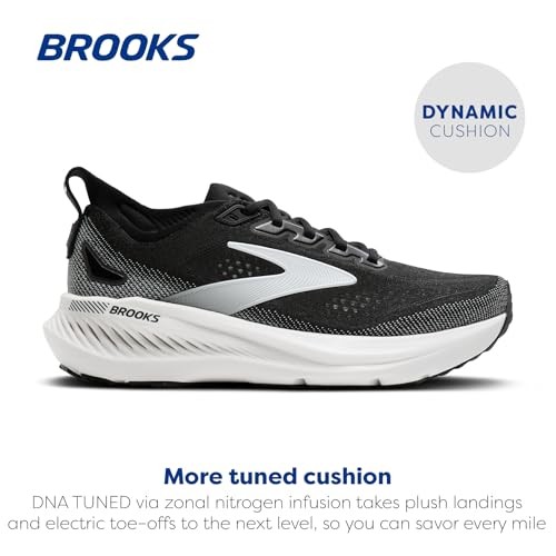 Brooks Men's Glycerin GTS 23 – Black/Grey/White - 9 - image 2