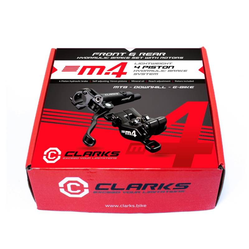 Clarks M4 Hydraulic Disc Brake Set - image 4