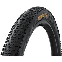 Continental Dubnital Trail Grip 2.4 inch 29 inch tyre with black tread and sidewall, orange logo detailing.