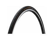 Continental Gator Hardshell Tyre in black with a folding bead, measuring 700c x 32mm, featuring a durable design and a reflective sidewall stripe for visibility.