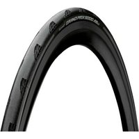 Black Continental Grand Prix 5000 All Season TR bike tyre, 700x28, with textured tread and sleek sidewall design.