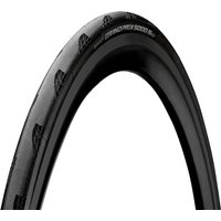 Black Continental Grand Prix 5000 S TR tyre, 700 x 28, sleek design with textured tread and subtle branding.