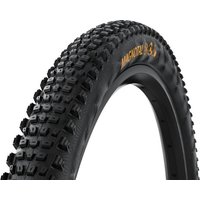Black Continental Magnotal Trail 27.5" MTB tyre with knobby tread and foldable design.