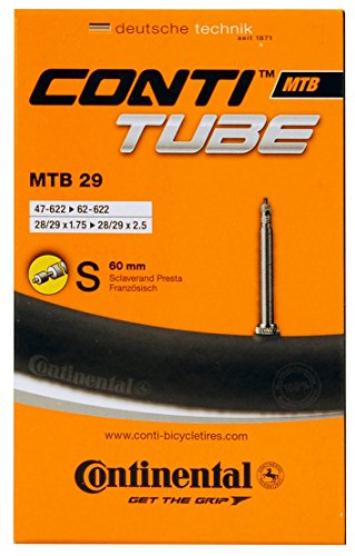 Continental Mountain Bike Inner Tube 29 Inch - 1.75-2.5 Inch 60mm Presta Valve - image 2