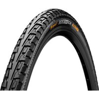 Black Continental Ride Tour 16 inch tyre with textured tread pattern and orange branding on the sidewall.
