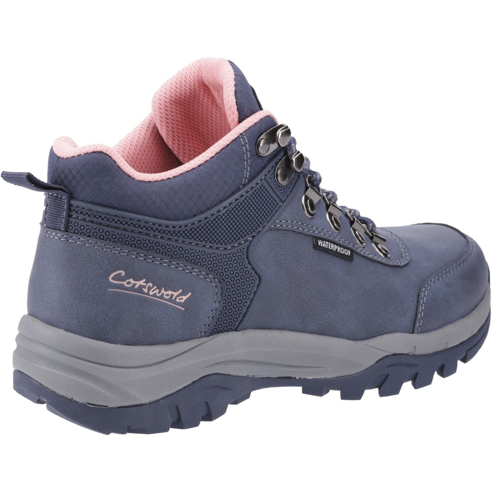 Cotswold Overbury Polyurethane Women's Navy Hiking Boots - image 2